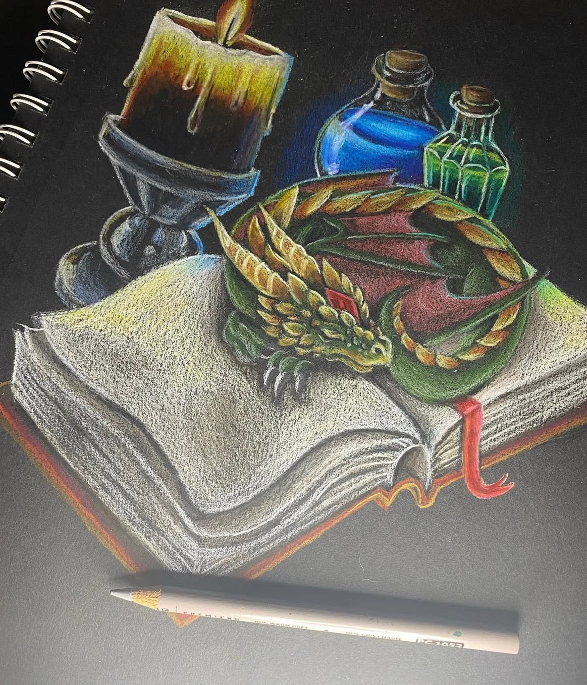 Sleeping Book Wyrm